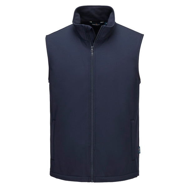 Portwest TK22 Print and Promo Softshell Gilet Navy
