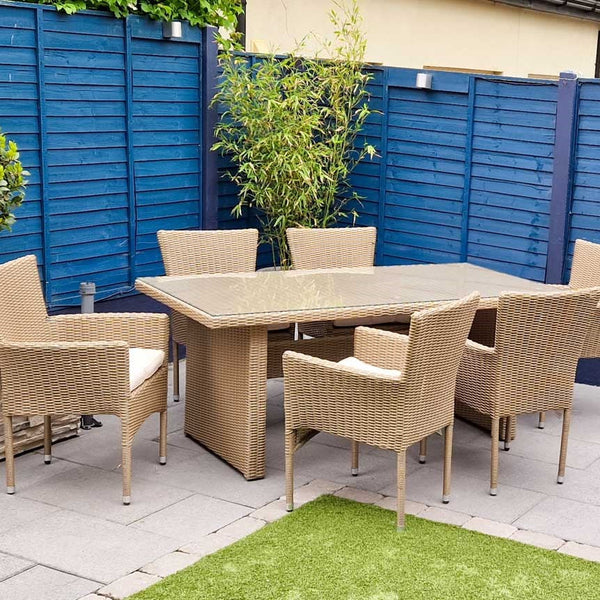 Vanessa 6 Seater Dining Set - 395788