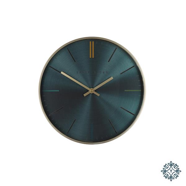 Baker And Brown Metallic Clock Blue - 641833