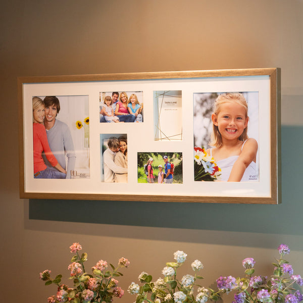 Gallery 3D Collage 6 Picture Frame Champagne - 64740