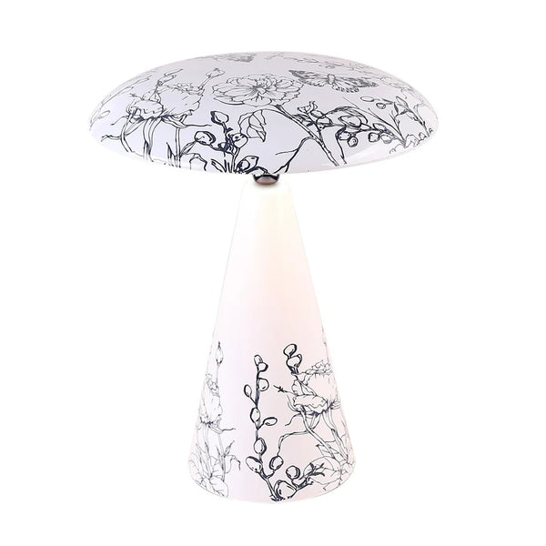 Tara Lane Neo USB Table Lamp Floral White - 620149