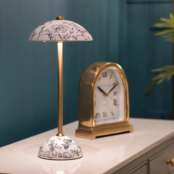 Tara Lane Apollo USB Table Lamp White - 630019