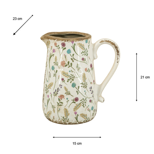 23CM FLOWER PITCHER VASE - 649508