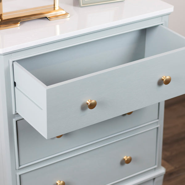 Monroe 3 locker with marble top sage - 642629