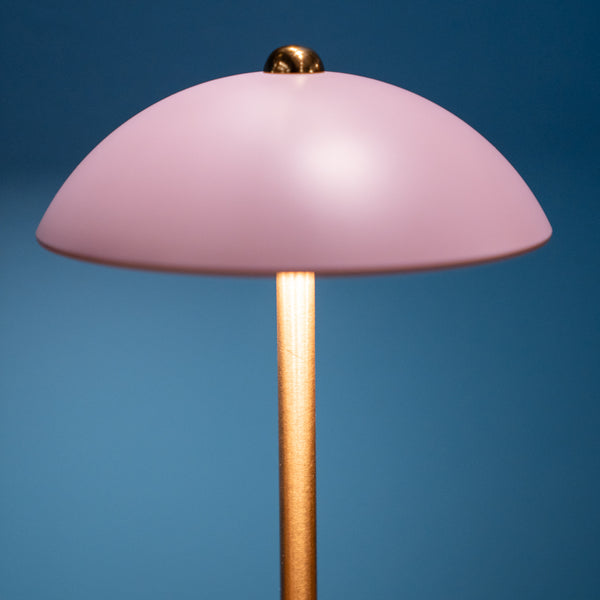 Apollo usb rechargeable lamp matt purple - 632151