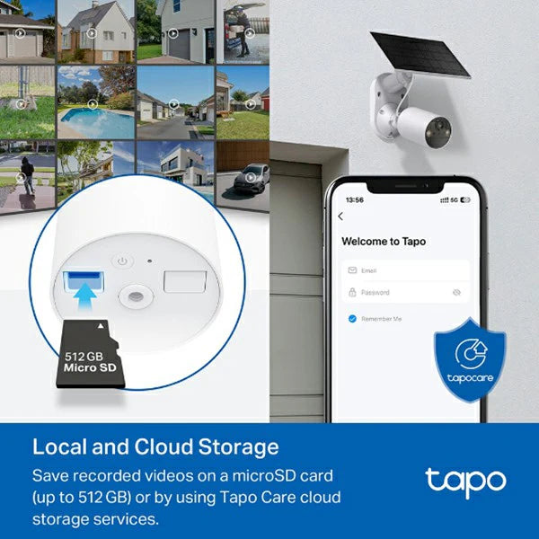 TP-Link Tapo C410 KIT 2K Solar-Powered Security Camera - 628710