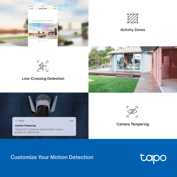 TP-Link Tapo WI-FI SECURITY OUTDOOR CAMERA - 628711