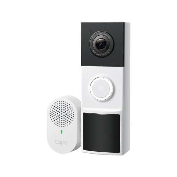 TP-Link Tapo 2K VIDEO DOORBELL CAMERA & CHIME - 62871