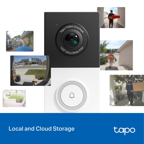 TP-Link Tapo 2K VIDEO DOORBELL CAMERA & CHIME - 62871