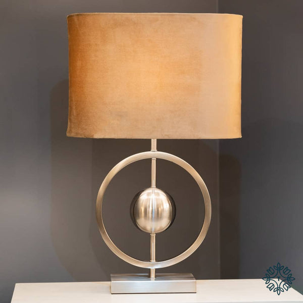 Tara Lane Aurora Satin Silver Table Lamp - 633004