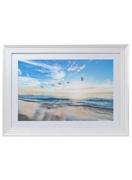 The Grange Seaside Framed Picture - 641052