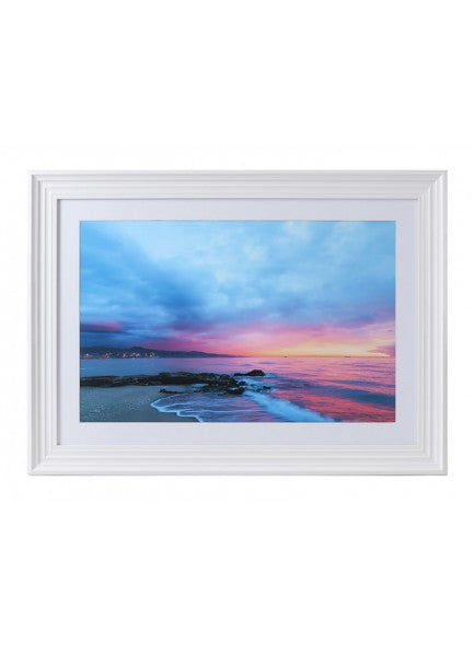 The Grange Sunset Beach Framed Picture - 6410590