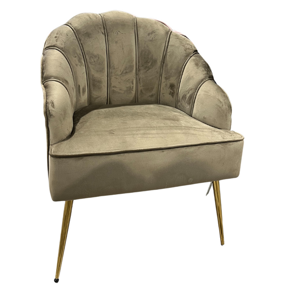 The Grange Taupe Shell Chair - 6421511