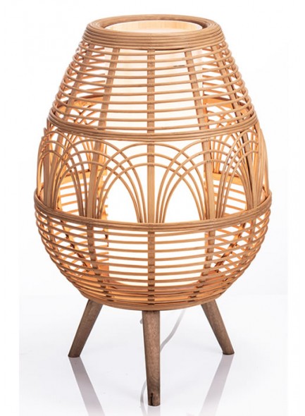 The Grange Wicker Floor Lamp - 6410514