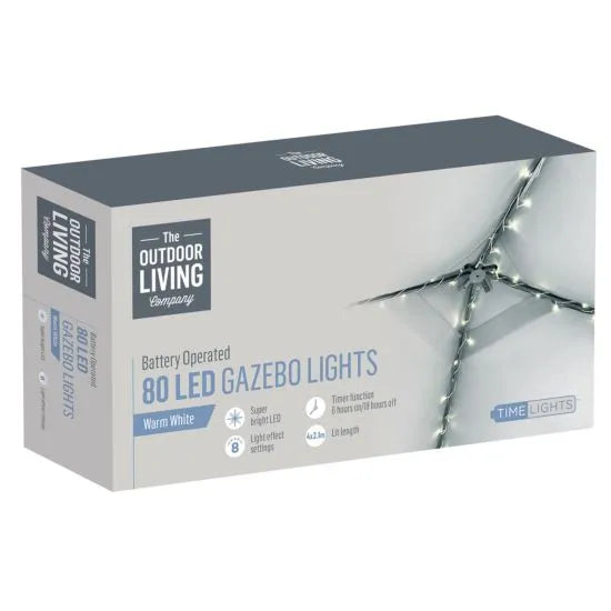 The Outdoor Living Company 80 LED Gazebo Lights - 398145