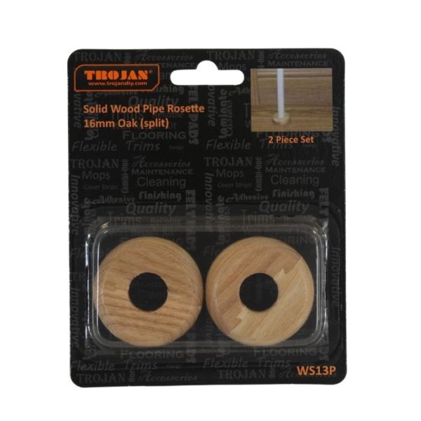 Trojan Solid Pipe Rosettes - 160050