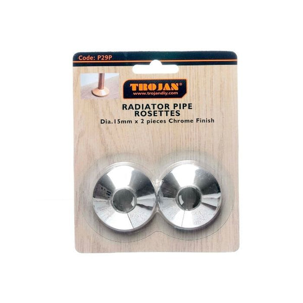 Trojan Plastic Pipe Rosettes - 100048