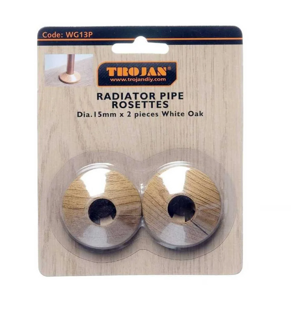 Trojan Plastic Pipe Rosettes - 100048