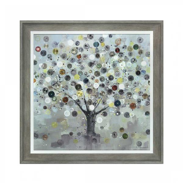 Framed Print 3D Watch-Tree 60x60cm TL6847 - 642188