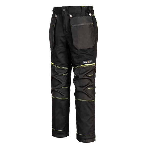 Portwest W3022 Junior Workwear Trousers Black - 679970