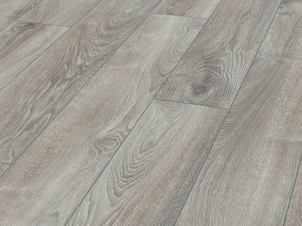 Whiteriver Mammut 12mm Highland Oak Silver Long Plank Laminate Flooring