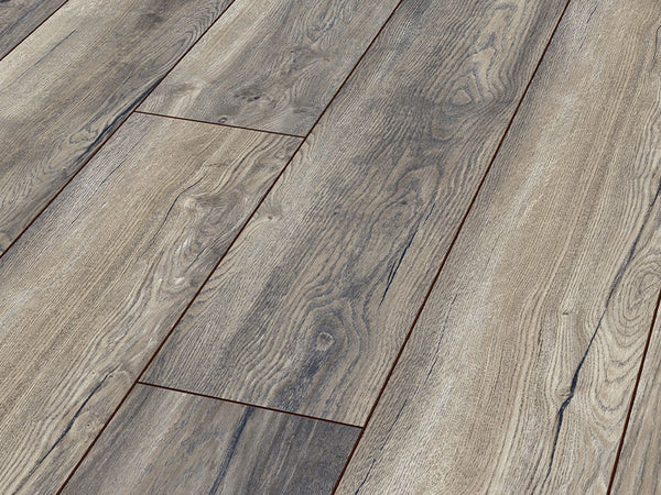 Whiteriver Penthouse 12mm Harbour Oak Grey Laminate Flooring
