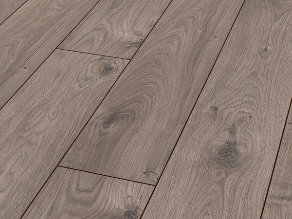 Whiteriver Robusto 12mm Atlas Oak Anthracite Laminate Flooring – Dermot ...