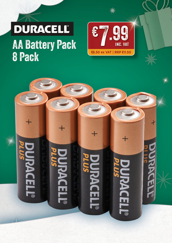 Duracell AA Battery 8-Pack - 61112