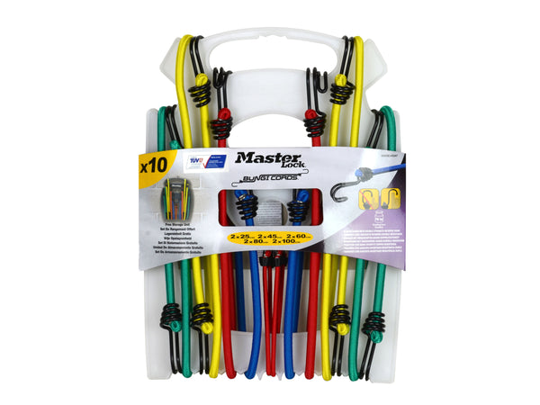 Master Lock 10 Piece Bungee Set - 820059