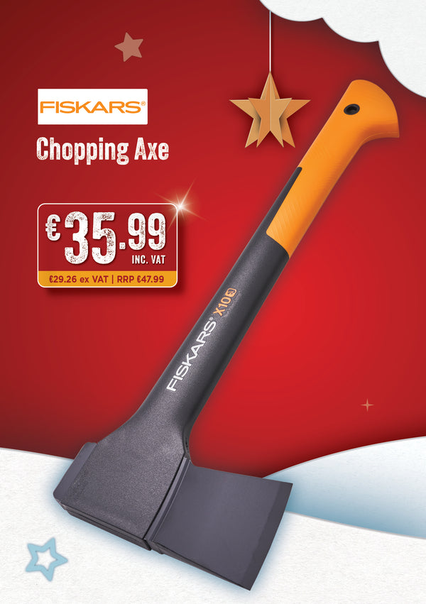 Fiskars X10 Chopping Axe - 25 Year Guarantee - 395819