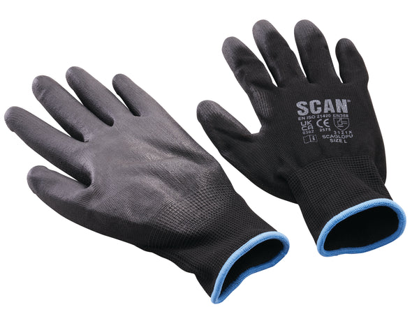 Scan Safety PU Gloves - 5 Pack - 672086