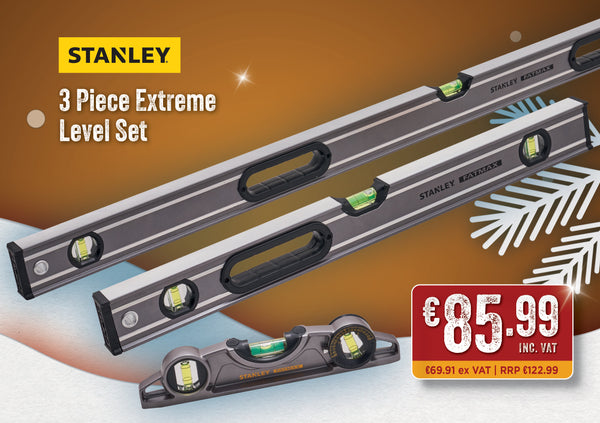 Stanley 3 Piece Extreme Pro Level Set - 570428