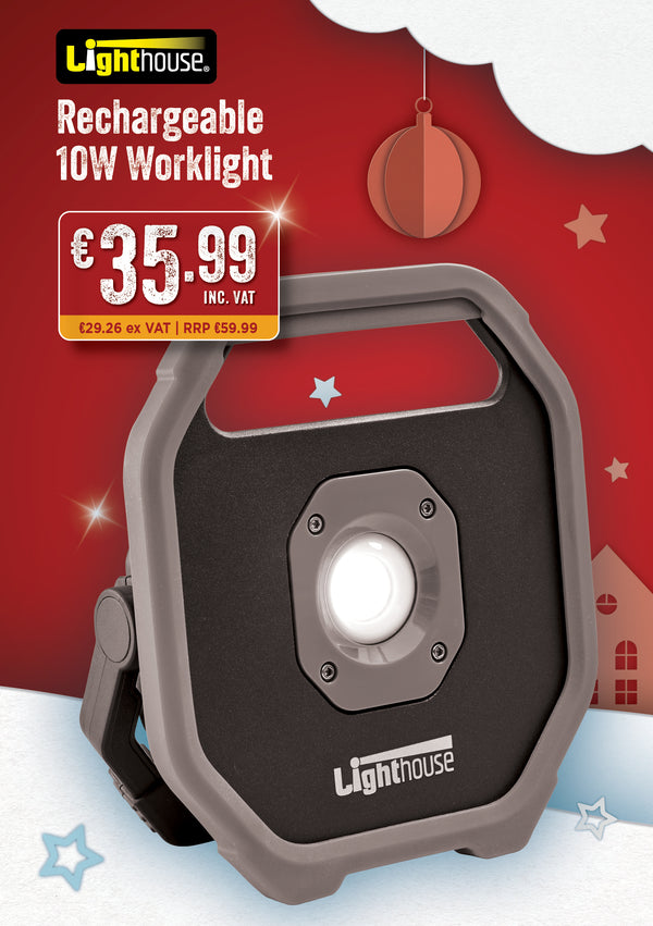 Lighthouse Rechargeable 10W Worklight - 636617