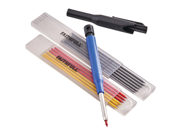 Faithfull Automatic Pencil and Lead Set - 12 pce - 571219