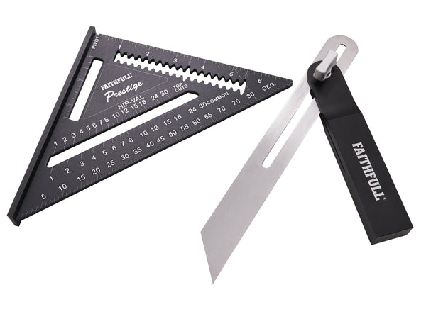Faithfull CNC Sliding Bevel & Quick Square Set - 5700654