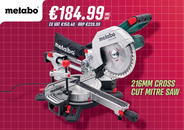 METABO 216MM CROSS CUT MITRE SAW - 570793