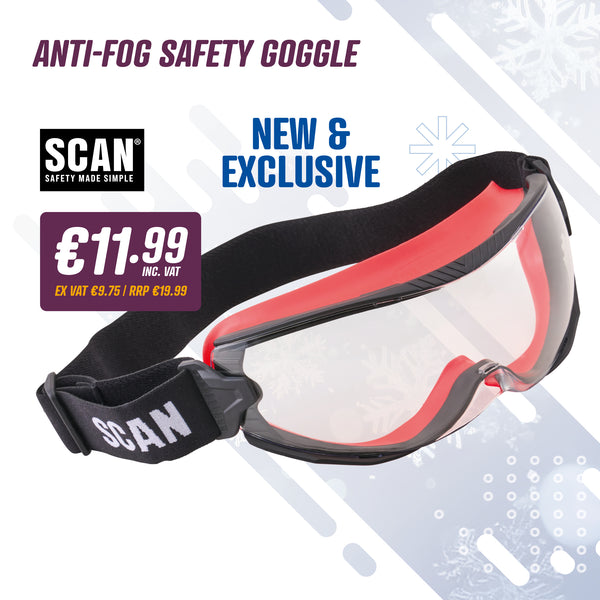 Scan Anti-Fog Safety Goggle