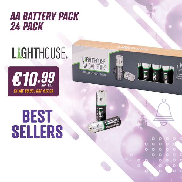 Lighthouse AA  Battery Pack (24 Pack)
