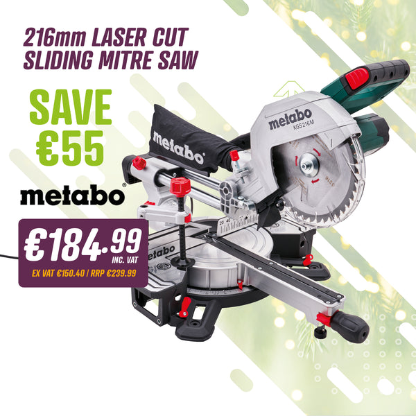 Metabo 216mm Laser Cut Sliding Mitre Saw