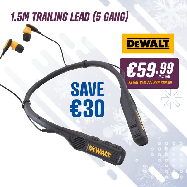 Dewalt Bluetooth Headphone & Speaker