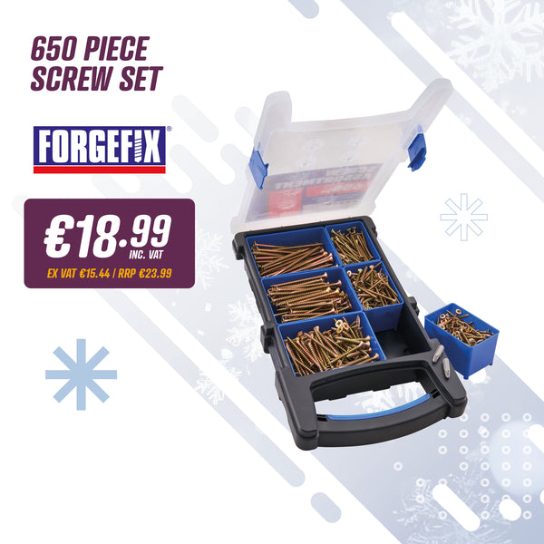 Forgefix 650 Piece Screw Set