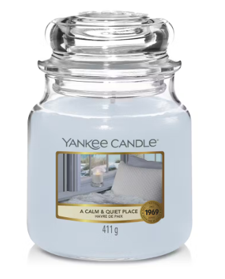 Yankee Candle A Calm & Quiet Place Medium Jar Candle - YNK0515