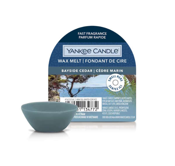 Yankee Candle Bayside Cedar Wax Melt - YNK0104
