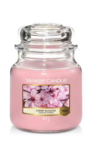 Yankee Candle Cherry Blossom Medium Jar Candle - YNK0508