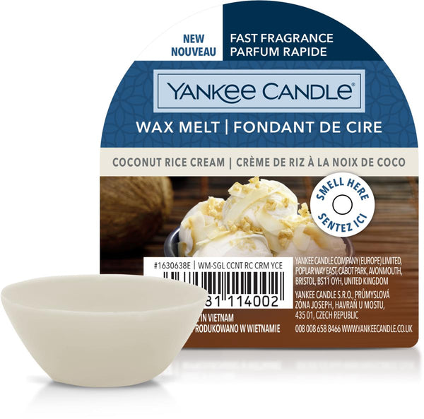 Yankee Candle Coconut Rice Cream Wax Melt - YNK0109