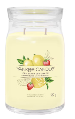 Yankee Candle Iced Berry Lemonade Large Signature Candle - YNK0471