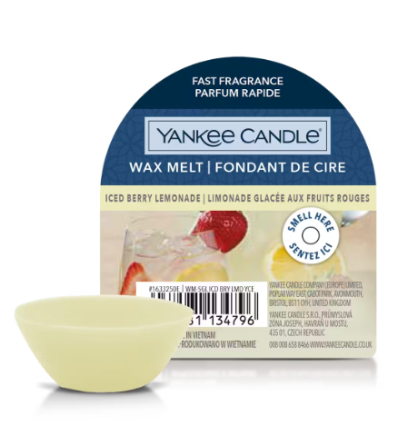 Yankee Candle Iced Berry Lemonade Wax Melt - YNK0123
