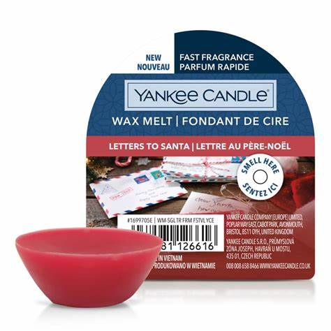 Yankee Candle Letters To Santa Wax Melt - YNK0120