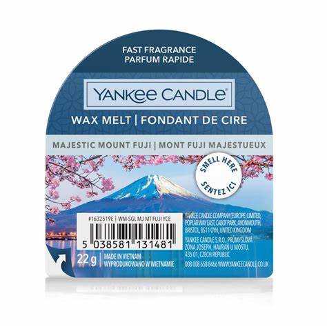 Yankee Candle Majestic Mount Fuji Wax Melt - YNK0111