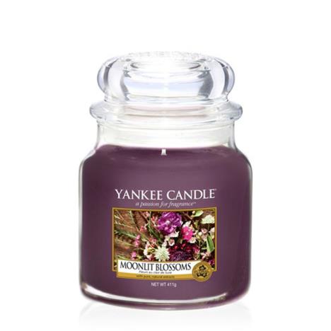 Yankee Candle Moonlit Blossoms Medium Jar Candle - YNK0505